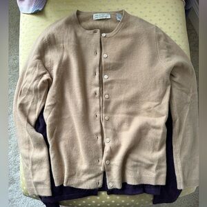 100% Cashmere Lord and Taylor cardigan, NWOT